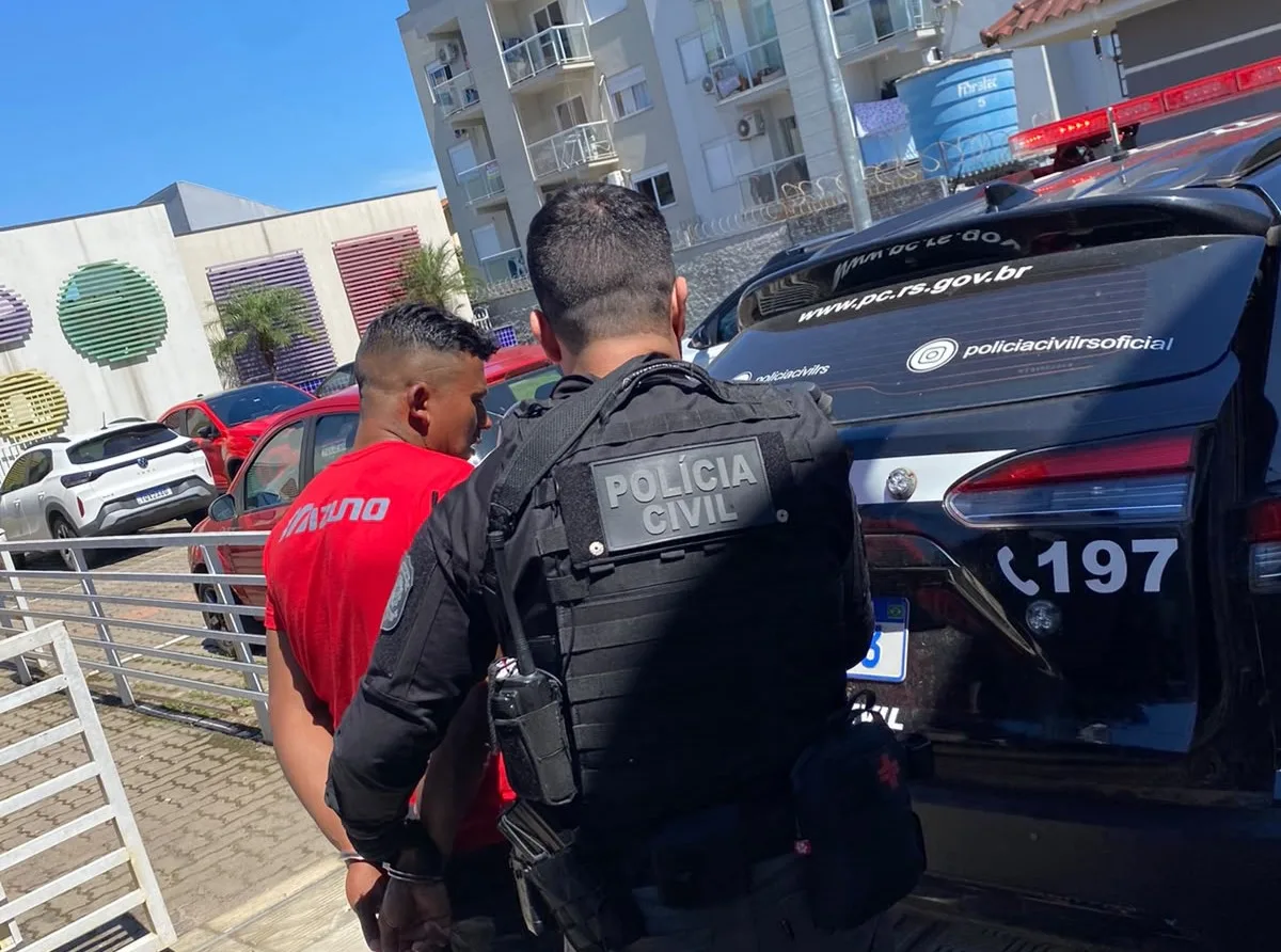 Homem de 51 anos é preso por descumprir medida protetiva em Santa Cruz do Sul