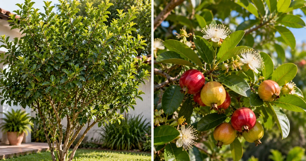 Frutos revelam características do araçazeiro após meses de crescimento discreto