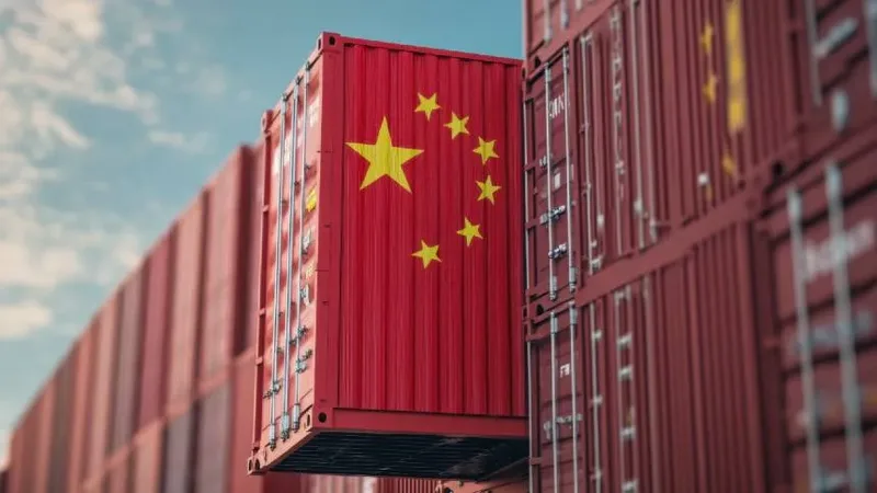 China chega a 40% das exportações globais em contêineres