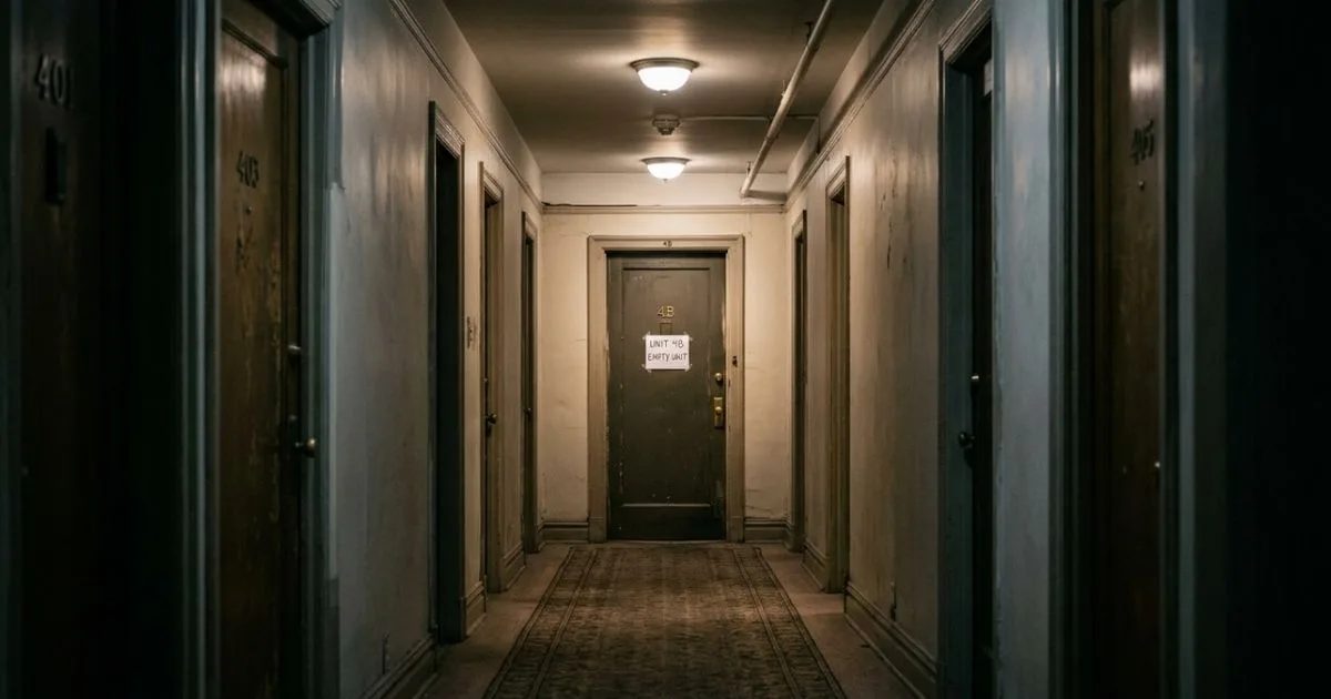Cadeira em apartamento vazio era movida por vento, cortina e piso inclinado