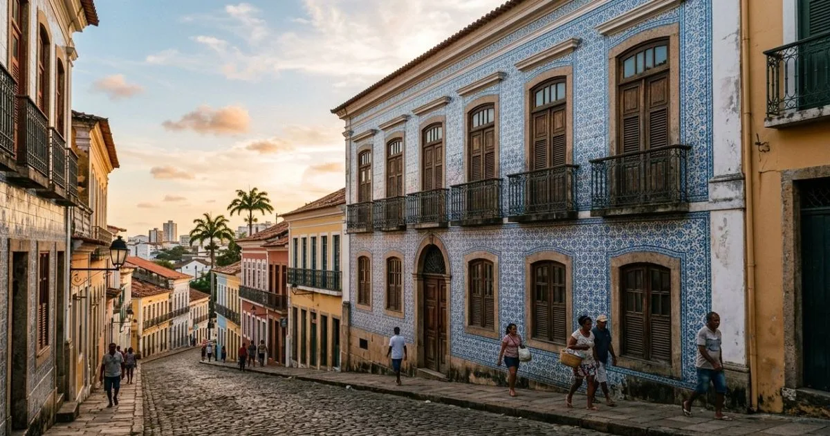 São Luís preserva traçado colonial e casarões azulejados no Centro Histórico