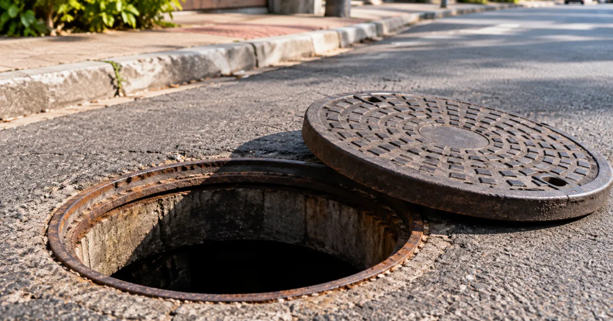 Formato circular facilita apoio, transporte e encaixe de tampas de bueiro