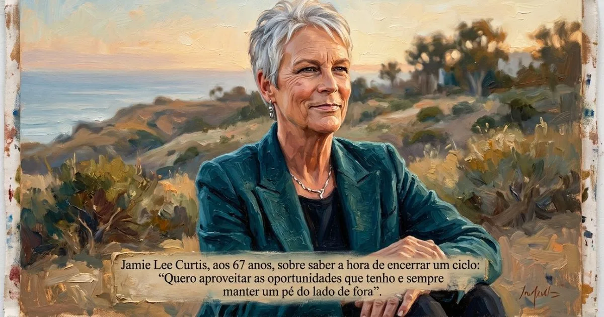 Jamie Lee Curtis defende autonomia para decidir quando deixar o trabalho