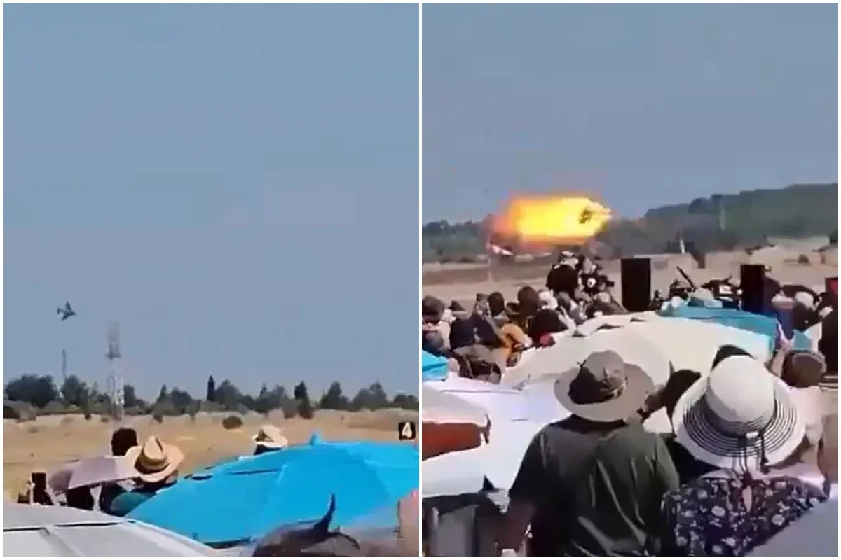 Acidente com caça em show aéreo na Grécia mata dois pilotos