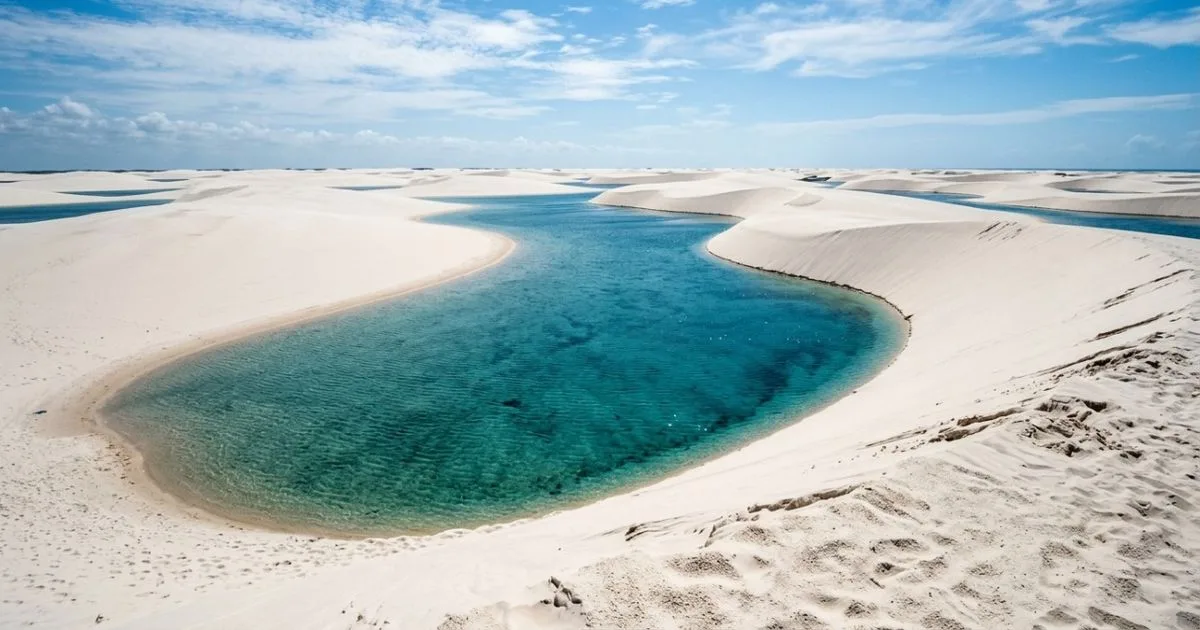 Lençóis Maranhenses mudam de paisagem entre chuvas, ventos e estiagem