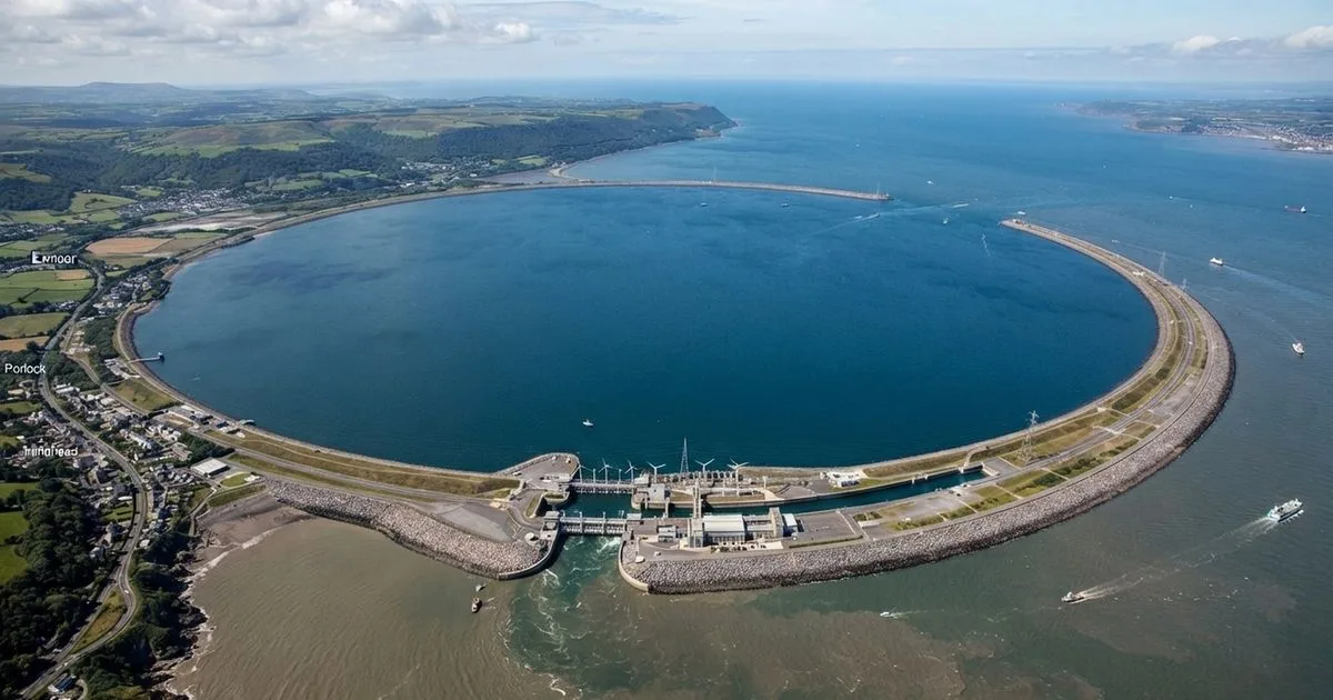 Projeto britânico prevê barreira de maré com 125 turbinas no Canal de Bristol