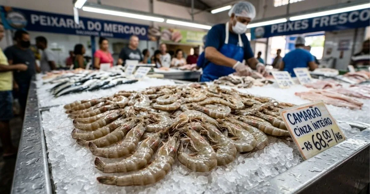 Camarão fresco ou congelado: como escolher a melhor opção