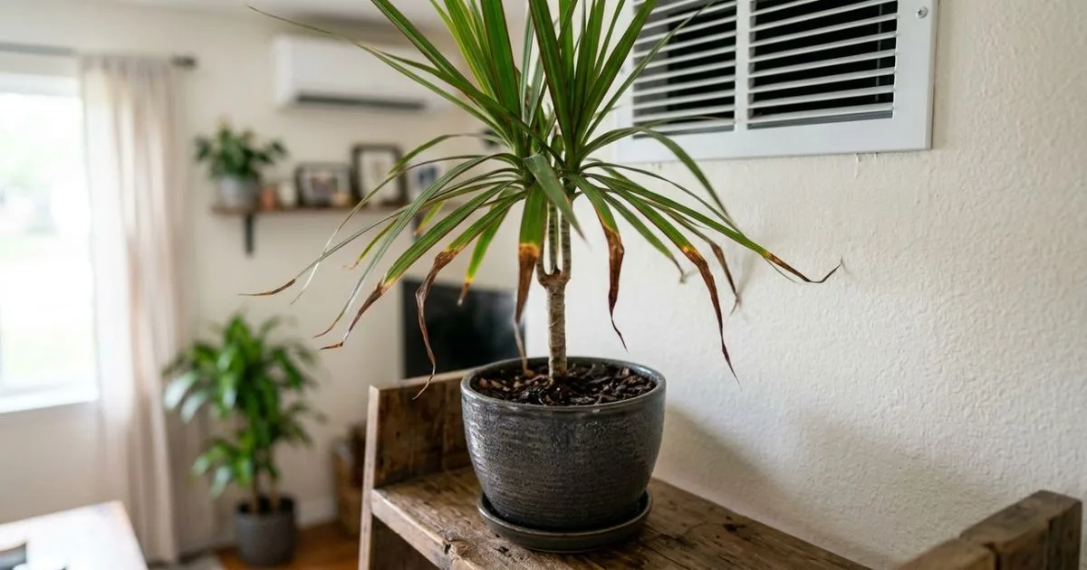 Como ajustar o ambiente quando as folhas das plantas ficam marrons