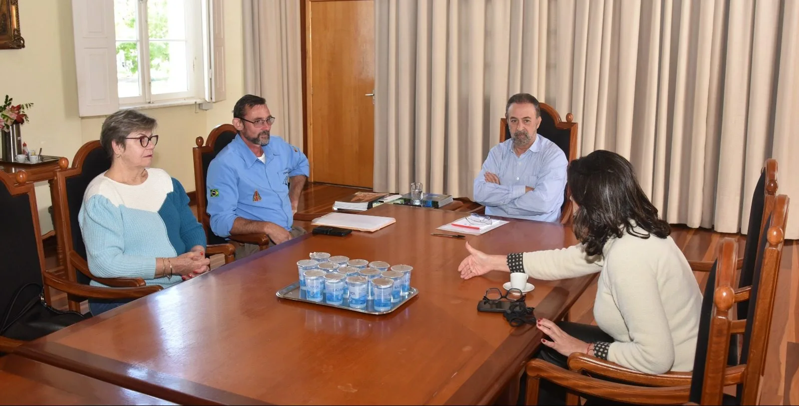Prefeito apoia pedido de cabana do PTG Rancho da Amizade em parque