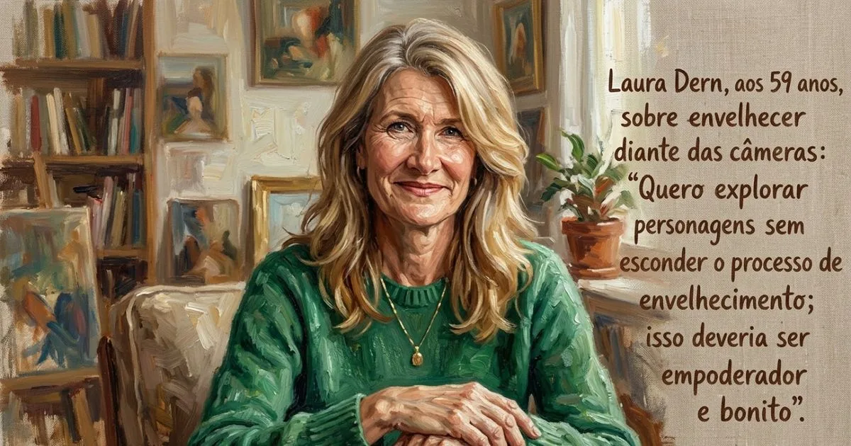 Laura Dern associa maturidade a novas possibilidades para a atuação