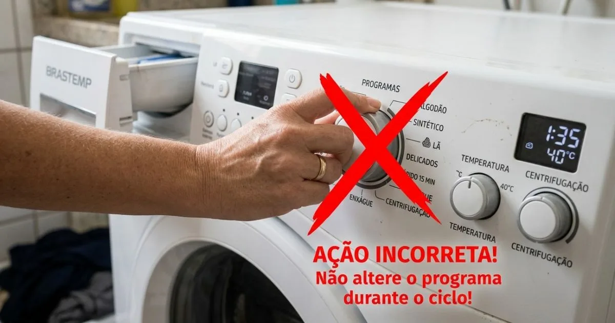 Como reduzir o consumo da lavadora com ajustes na rotina de lavagem