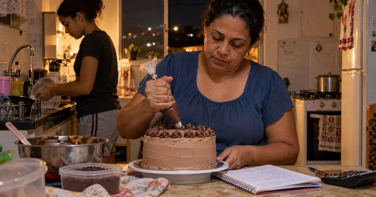 Bolos ajudaram mãe a preparar filha para estudar em outra cidade