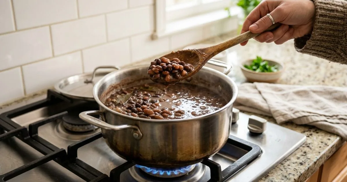 Como cozinhar feijão macio na panela comum sem usar pressão