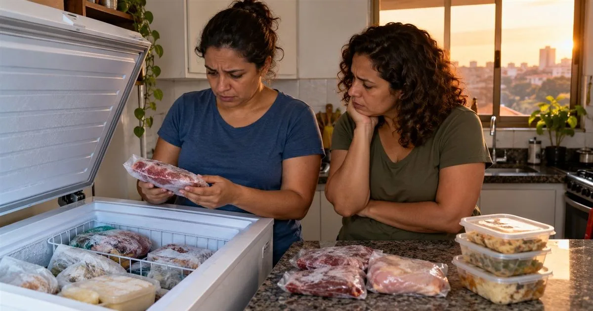 Favor de guardar compras no freezer termina em discussão sobre prejuízo