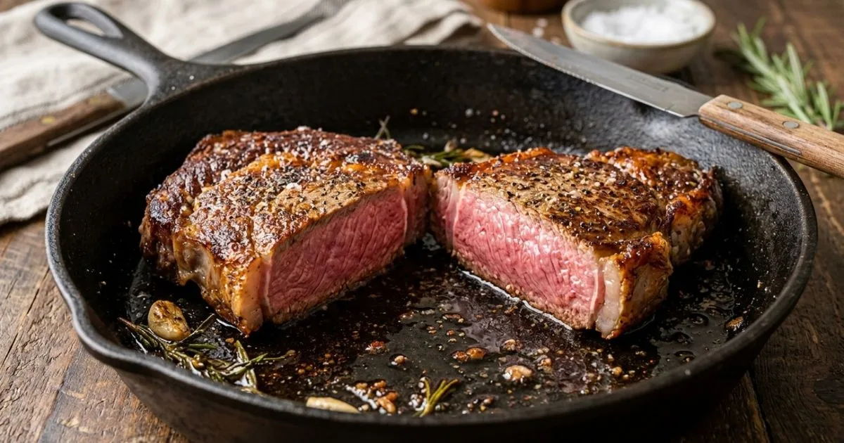 Menos movimento e mais calor ajudam a dourar o bife sem ressecar