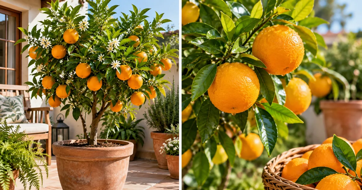 Como cultivar laranjeira em vaso e aumentar a produção de frutos