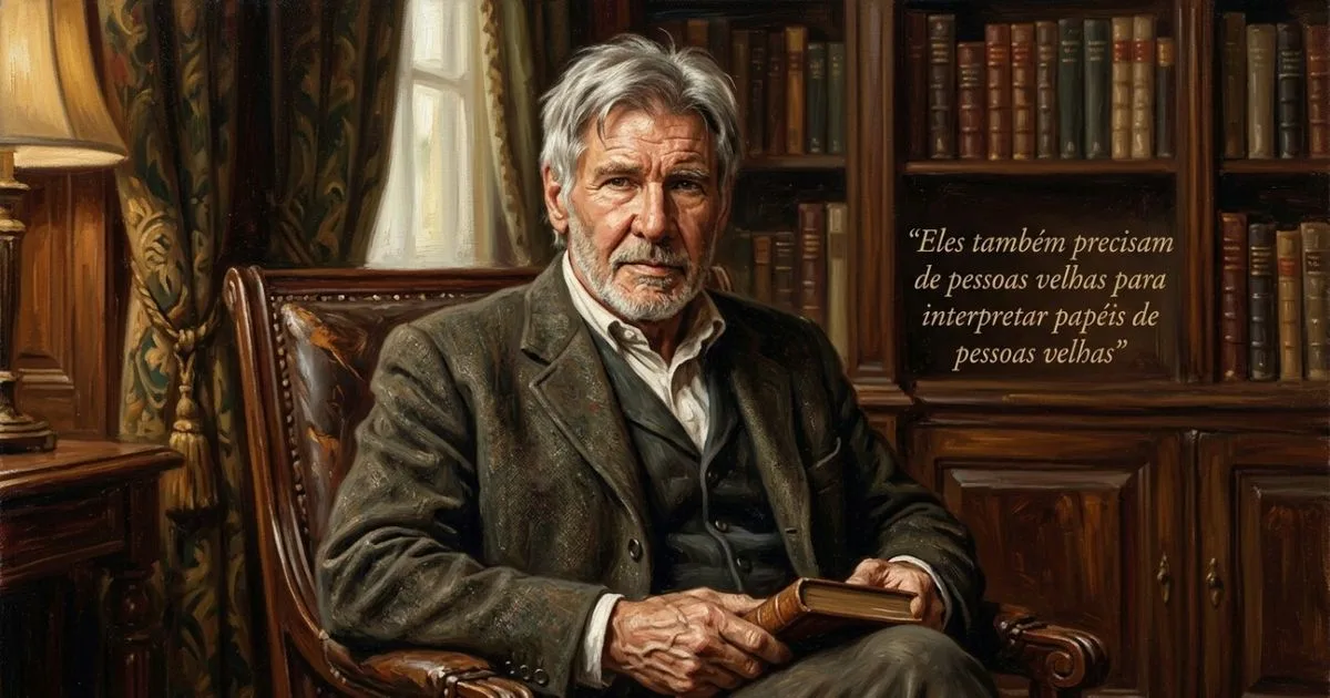 Harrison Ford mantém a carreira e destaca espaço para intérpretes maduros