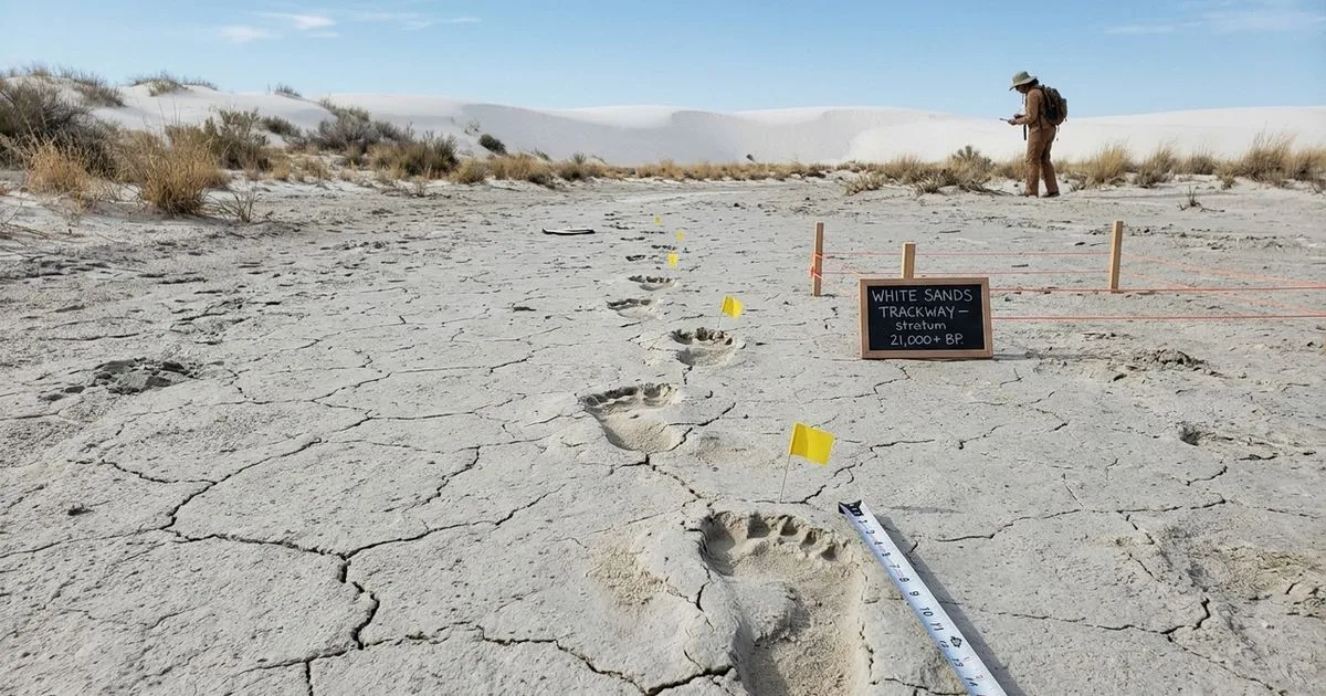Pegadas de White Sands reforçam presença humana nas Américas há até 23 mil anos