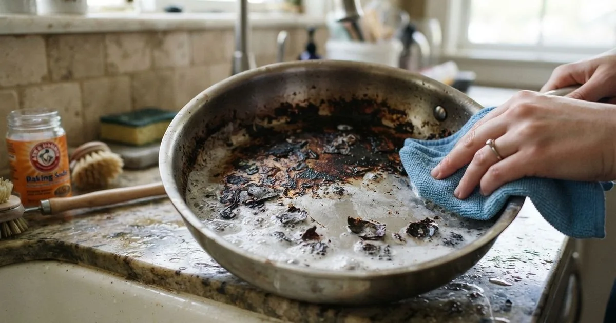 Bicarbonato ajuda a remover crostas de panelas de inox sem danificar o metal