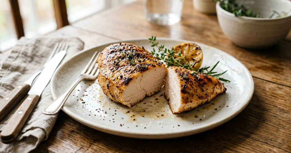 Calor do cozimento é o método indicado para tornar o frango seguro