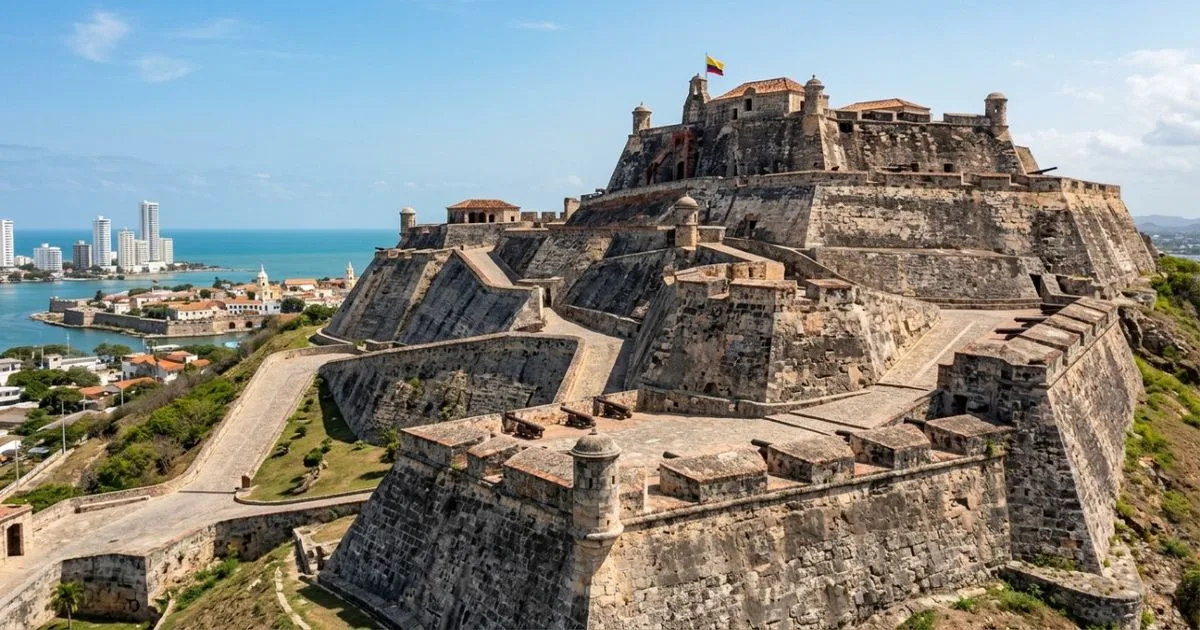 Cartagena de Indias preserva muralhas e fortalezas do período colonial