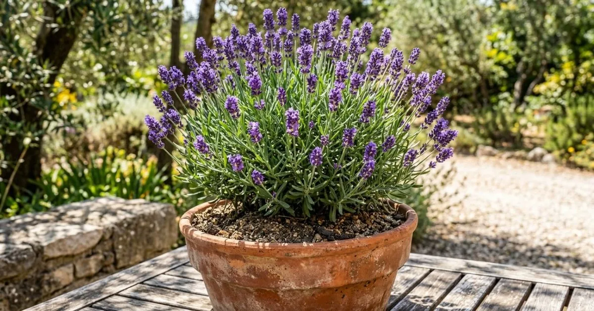 Lavanda precisa de sol direto e solo com drenagem rápida