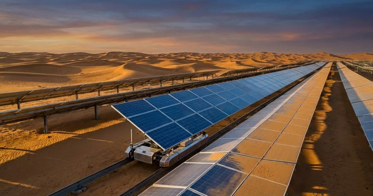Robôs da Ecoppia limpam painéis solares no deserto sem usar água