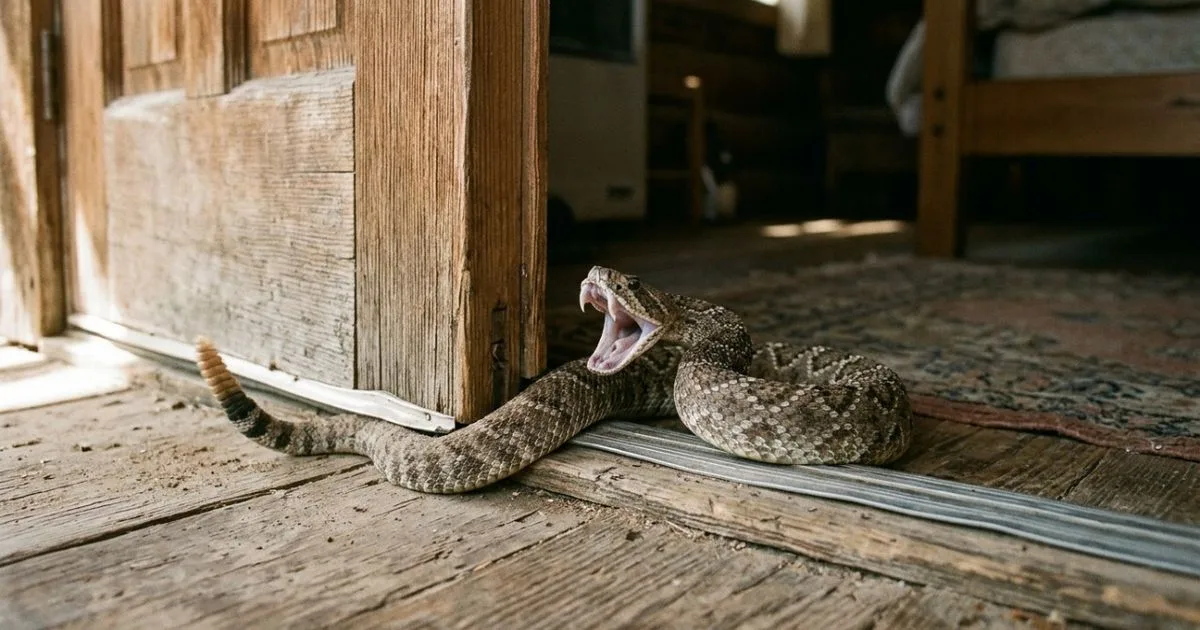 Janela aberta permite entrada de serpente em sala no Distrito Federal