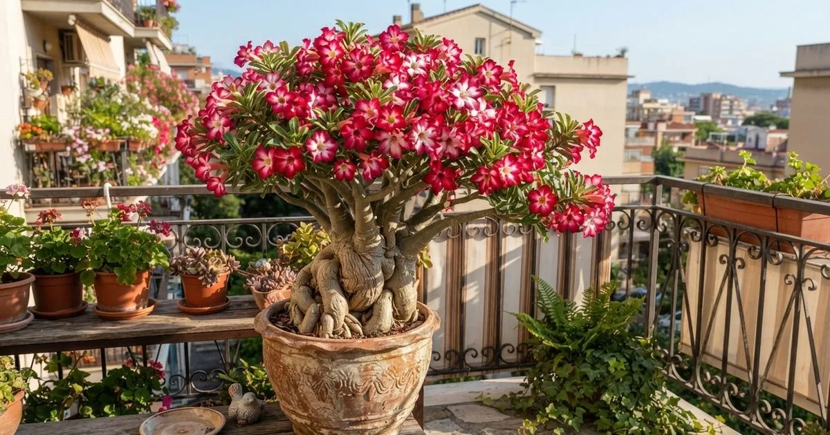 Como cuidar da rosa-do-deserto para estimular crescimento e floração
