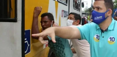 Em Manaus, candidato bolsonarista saca arma em roubo e usa para se promover