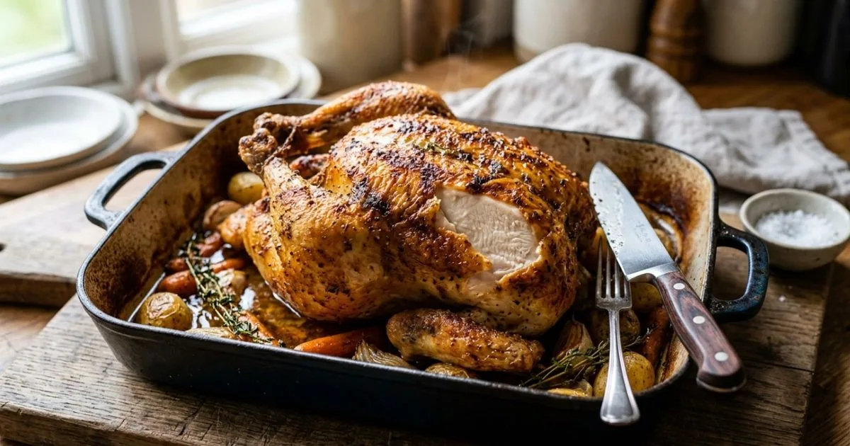 Como deixar o frango mais dourado e crocante sem aumentar demais o forno