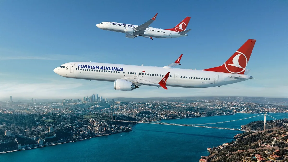 Turkish Airlines encomenda 100 Boeing 737-8 e pode receber mais 50