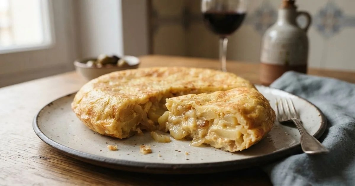 Batatas cozidas lentamente no azeite garantem textura cremosa na receita espanhola