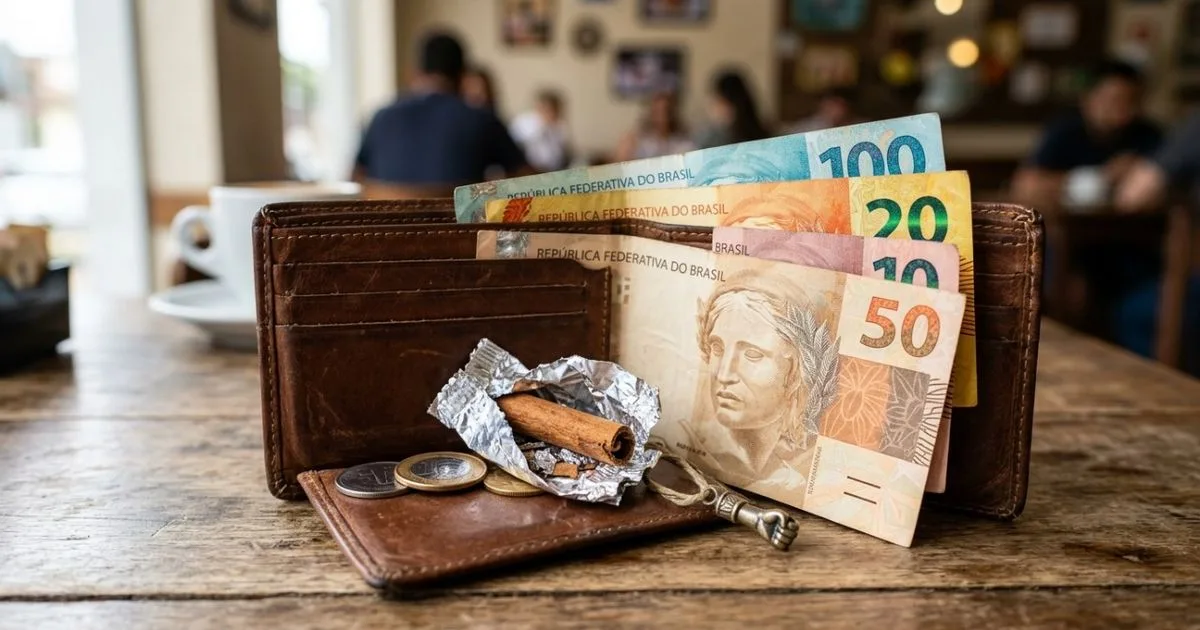 Papel-alumínio protege a canela, mas não comprova atração de dinheiro