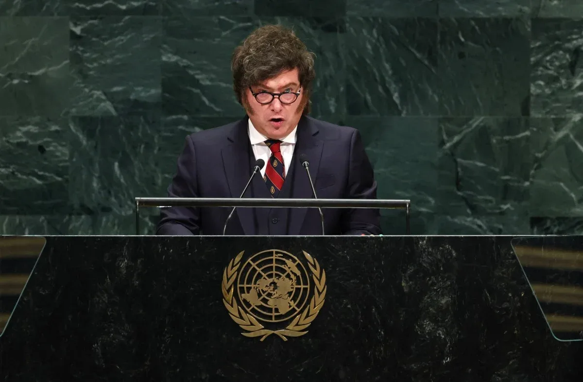 Milei associa restrições da pandemia a controle social em discurso na ONU