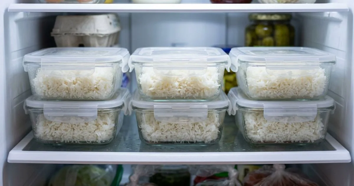Como resfriar e guardar arroz cozido com segurança