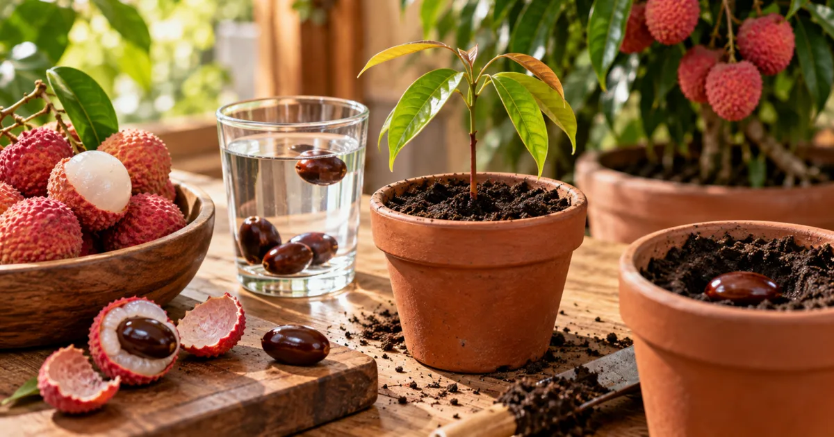 Lichia no vaso: cuidados para germinar o caroço e formar a muda