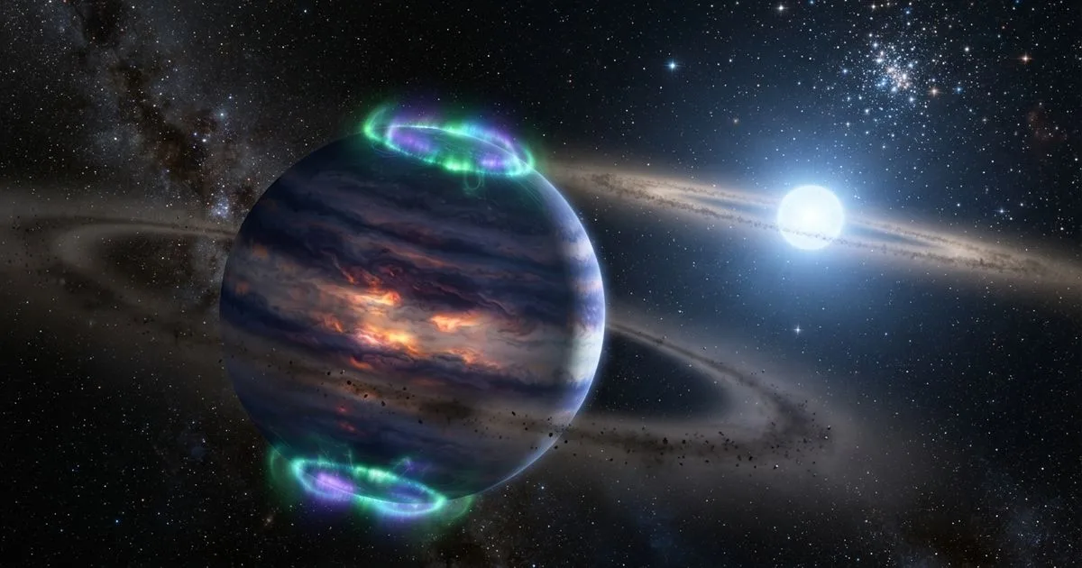 Beta Pictoris b emite ondas de rádio e revela seu campo magnético