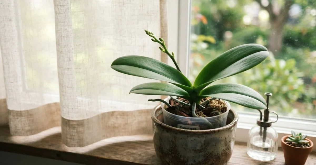 Luz filtrada e noites amenas podem favorecer novas flores na Phalaenopsis