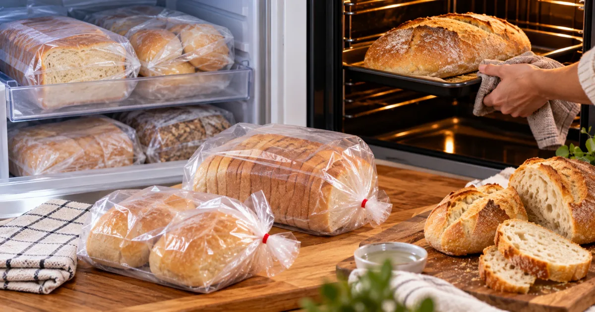 Forno pode recuperar crosta de pão congelado; veja como preservar o miolo