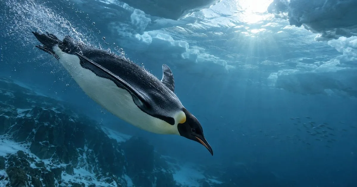 Como pinguins administram o oxigênio durante os mergulhos