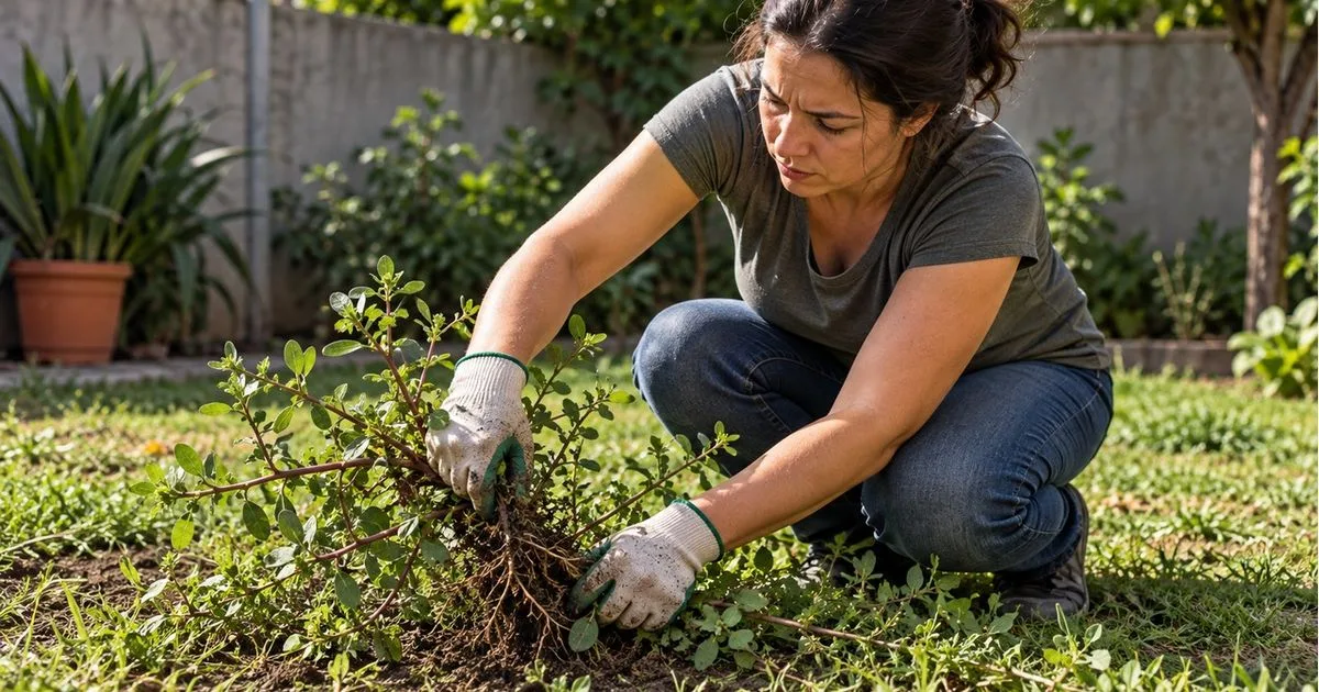 Planta que surgiu no quintal fecha as folhas após toque e vibração