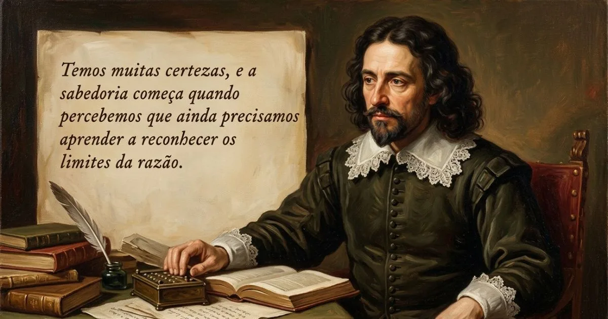 A sabedoria começa ao reconhecer os limites da razão