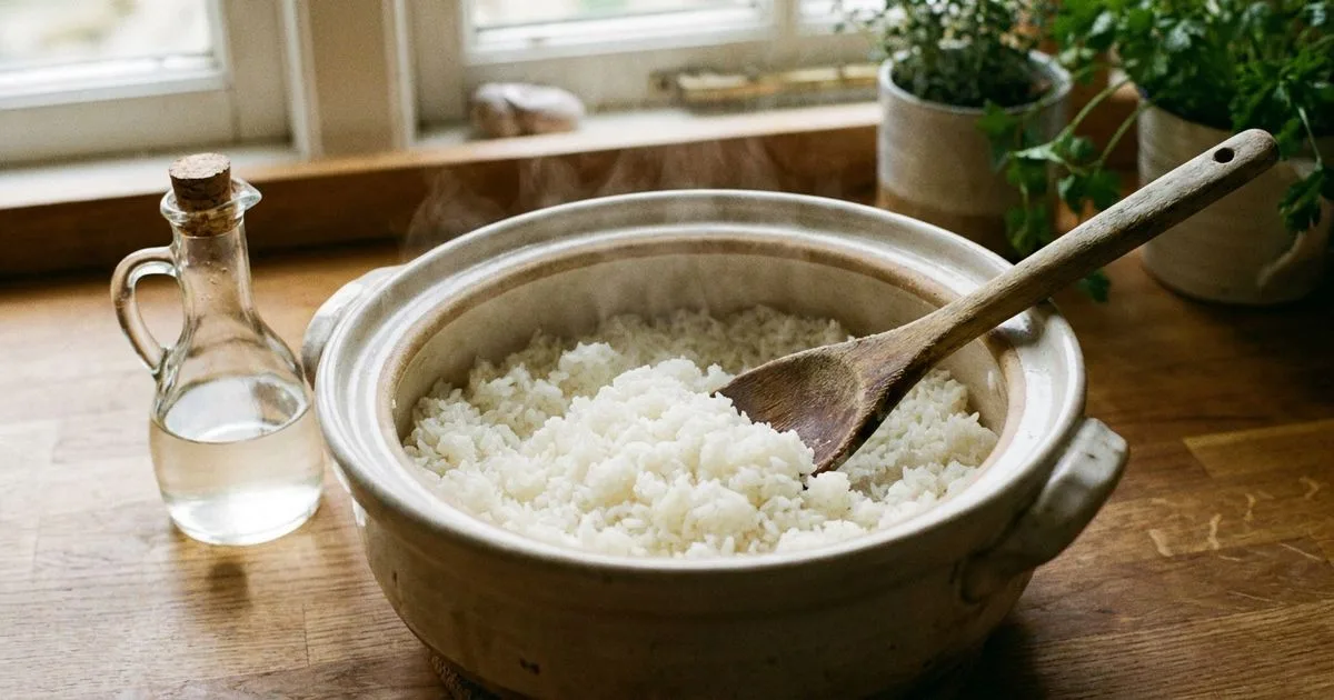 Manteiga antes do cozimento deixa o arroz mais aromático