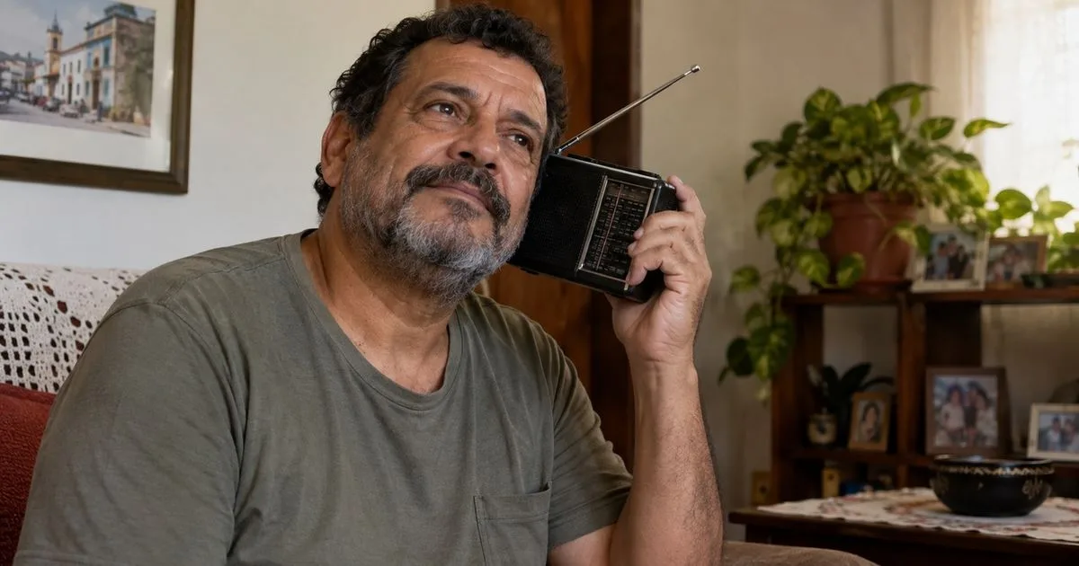 Cantiga e desenho em papel confirmam reencontro de irmãos após entrevista no rádio