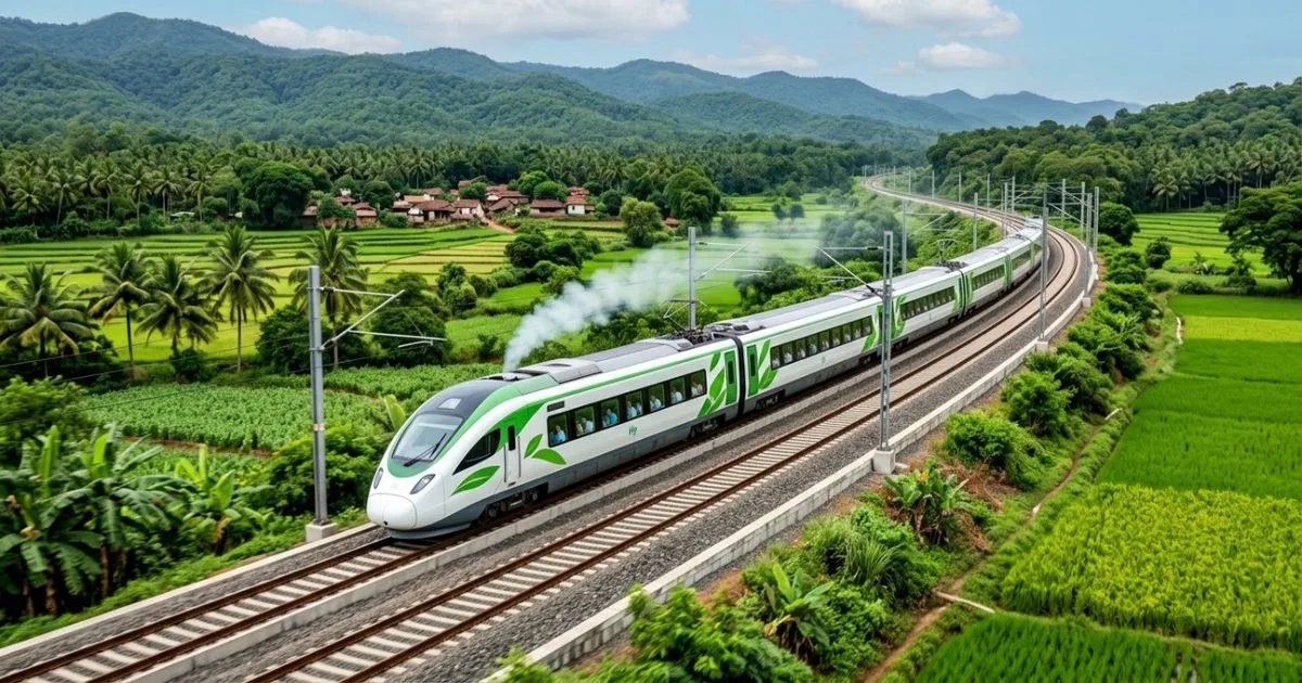 Trem a hidrogênio da Índia opera com baixa demanda e pode chegar a Nova Délhi