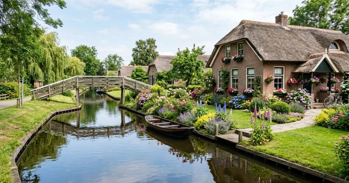 Giethoorn: vila holandesa reúne canais, pontes e acesso ao Parque Weerribben-Wieden