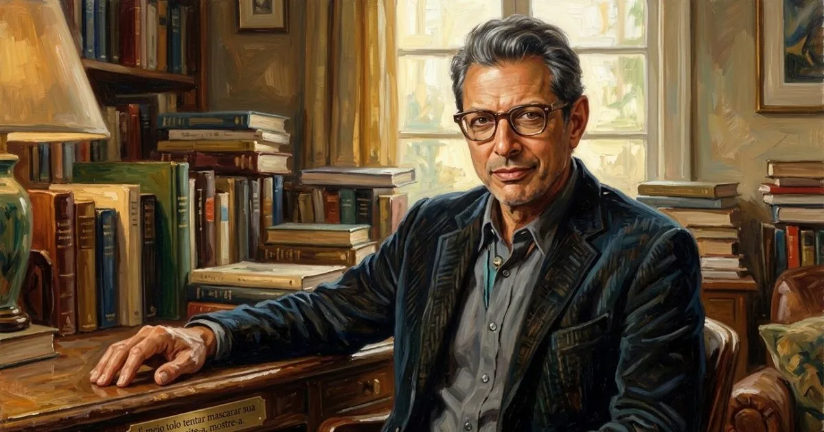 Jeff Goldblum defende aceitar cabelos grisalhos e rugas com naturalidade