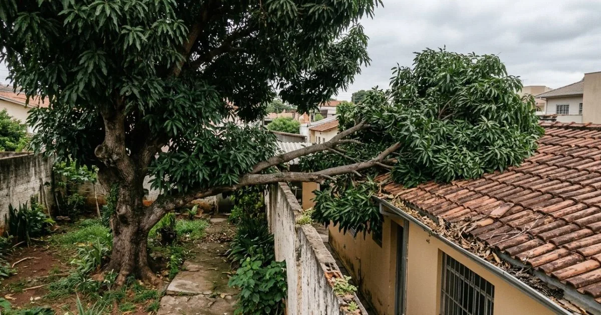 Ramos de árvore que avançam sobre imóvel vizinho podem ser cortados na divisa