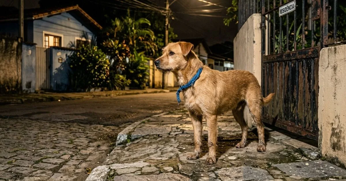 Cachorro muda horário das visitas e ajuda vizinha a encontrar tutor ferido
